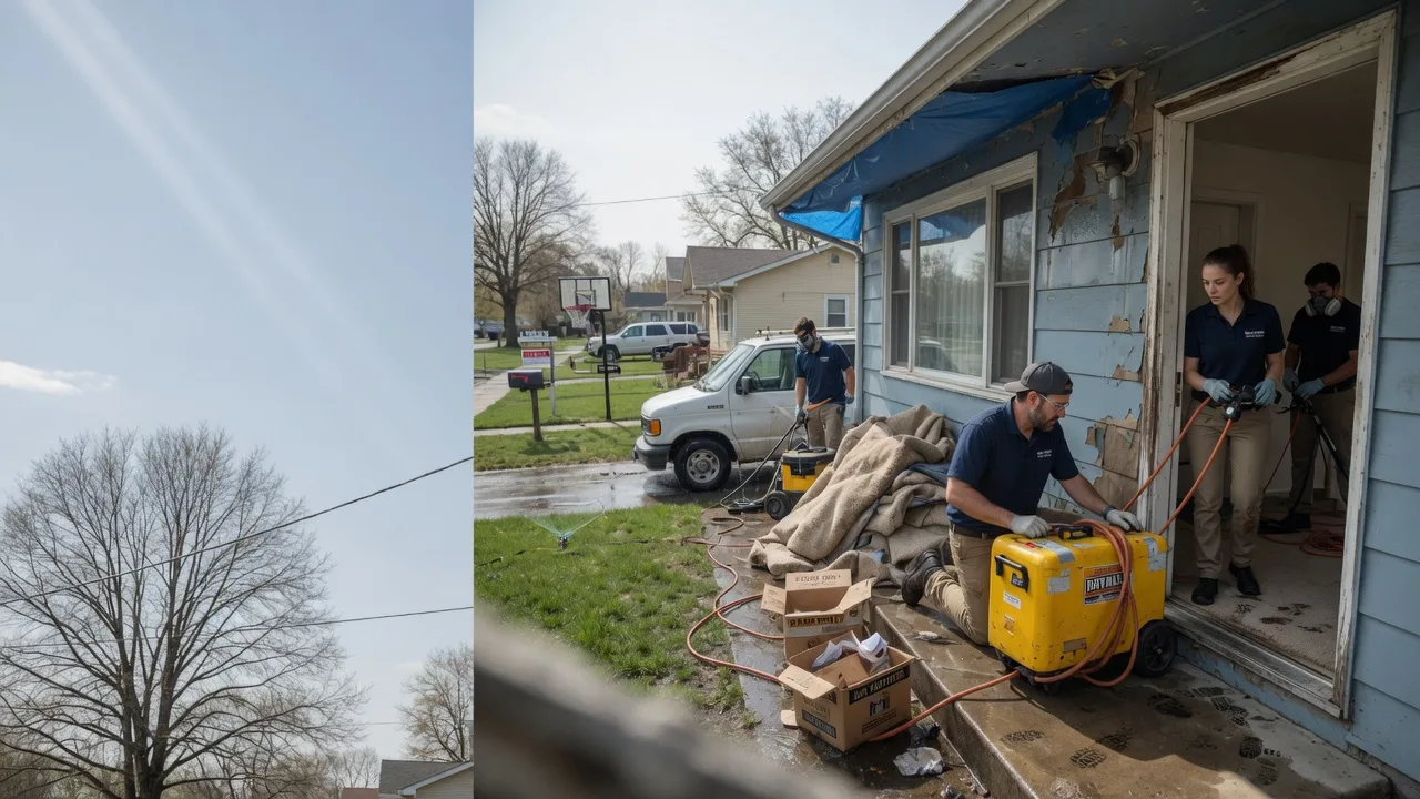 Basement Flood Cleanup in Iliff, CO near me